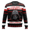 Cheer Darth Vader I Find Your Lack Of Cheer Disturbing Ugly Christmas Sweater