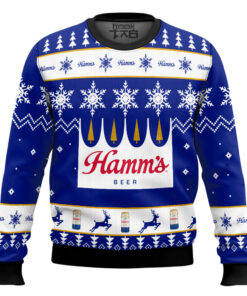 Personalized Hamm?s Beer Ugly Christmas Sweater