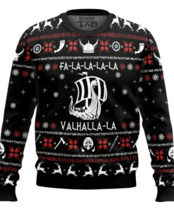 Valhalla Viking Ugly Christmas Sweater