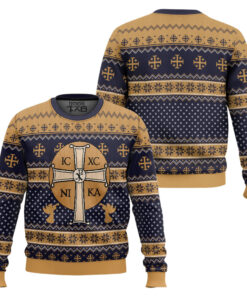 Jesus IC XC Ugly Christmas Sweater 2 Jesus IC XC Ugly Christmas Sweater
