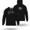 San Francisco 49ers Black 2025 Crucial Catch Sideline Standard Issue Hoodie 2 San Francisco 49ers Black 2025 Crucial Catch Sideline Standard Issue Hoodie