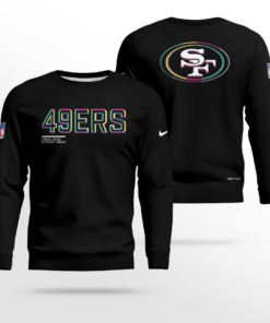 San Francisco 49ers Black 2025 Crucial Catch Sideline Standard Issue Hoodie 2 San Francisco 49ers Black 2025 Crucial Catch Sideline Standard Issue Hoodie