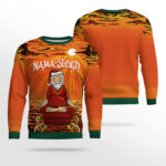 Santa Nama-sleigh Ugly Christmas Sweater