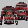 Santassic Park Dinosaur Ugly Christmas Sweater 2 Santassic Park Dinosaur Ugly Christmas Sweater