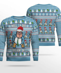 Saturday Night Live Matt Foley Well, La Dee Frickin-da Ugly Christmas Sweater