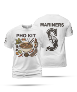 Seattle Mariners 2025 Pho Kit T-Shirt White