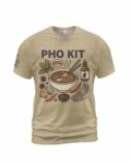 Seattle Mariners 2025 Pho Kit Trident Serpent T-Shirt Sand