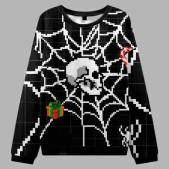 Spider Web Ugly Christmas Sweater