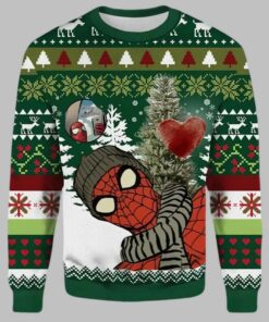 Spiderman Winter Christmas Ugly Christmas Sweater