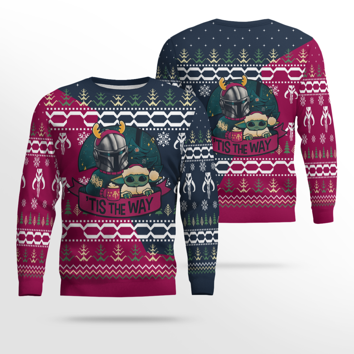 Star Wars, Tis the Way, Christmas Ugly Sweater Star Wars, Tis the Way, Christmas Ugly Sweater