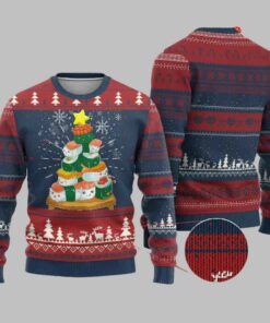 Sushi Christmas Tree Ugly Christmas Sweater