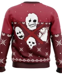 Susie The Legion Cozy Holidays Dead by Daylight Ugly Christmas Sweater