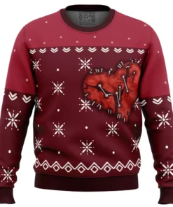 Susie The Legion Cozy Holidays Dead by Daylight Ugly Christmas Sweater