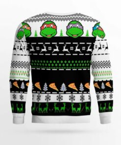 TMNT Ugly Sweater Pizza Dude's Got 30 Seconds Ugly Sweater 2 TMNT Ugly Sweater Pizza Dude's Got 30 Seconds Ugly Sweater