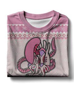 Xenomorph Alien Ugly Sweater 3 Xenomorph Alien Ugly Sweater