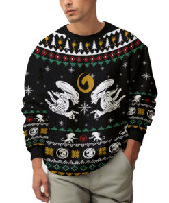 Xenomorph Alien Ugly Sweater 4 Xenomorph Alien Ugly Sweater