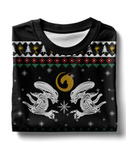 Xenomorph Alien Ugly Sweater 5 Xenomorph Alien Ugly Sweater