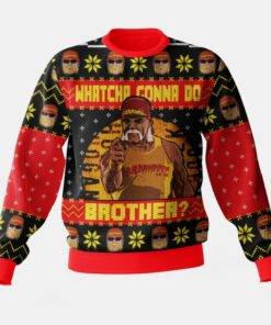 Whatcha Gonna Do Brother? Hulk Hogan Ugly Sweater