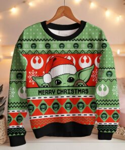 Merry Christmas Yoda Star Wars Ugly Sweater 4 Merry Christmas Yoda Star Wars Ugly Sweater