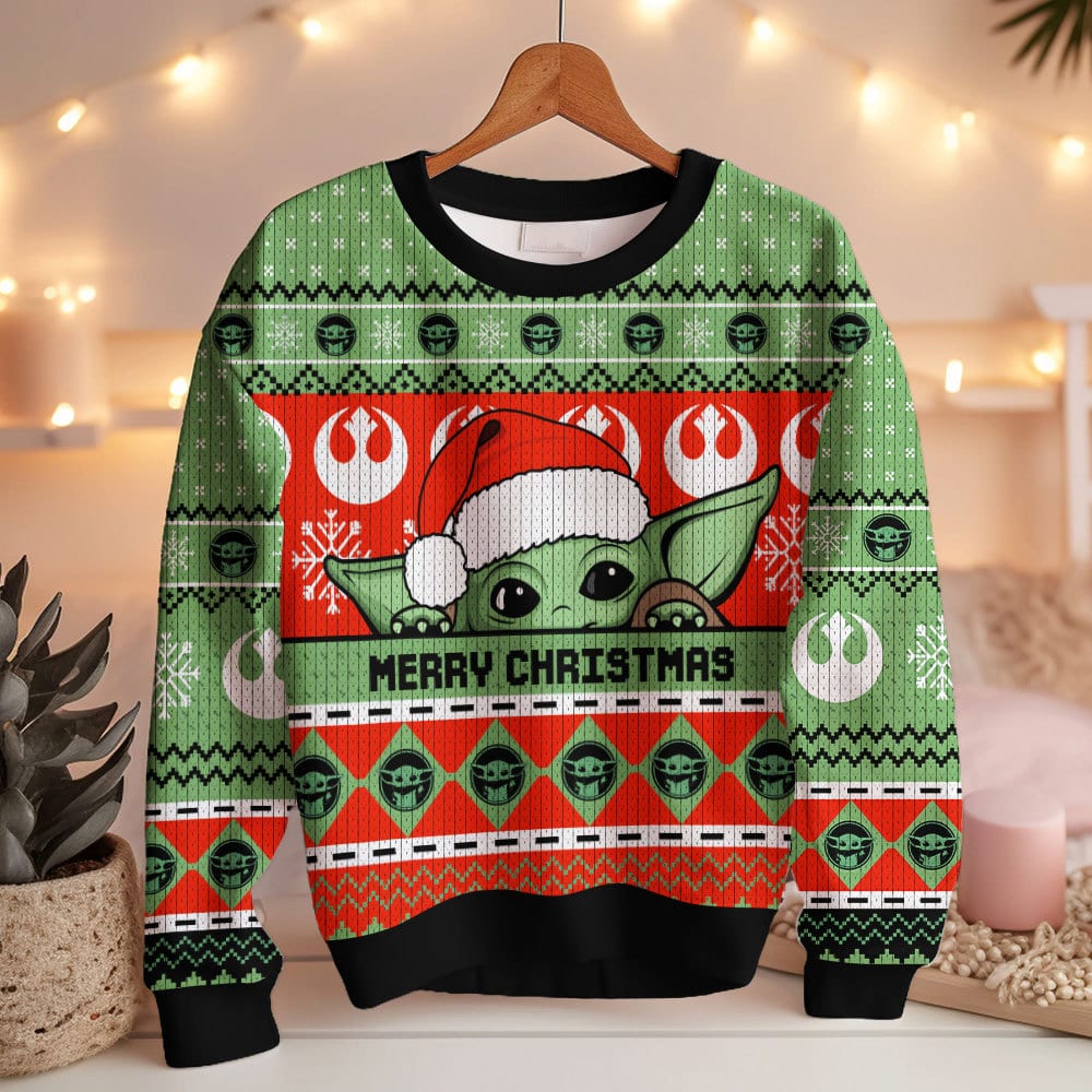 TTH-1692411VKH_mk3.jpg Merry Christmas Yoda Star Wars Ugly Sweater