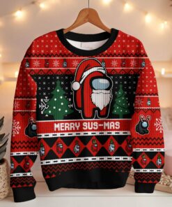 MERRY SUS MAS Among Us Ugly Sweater