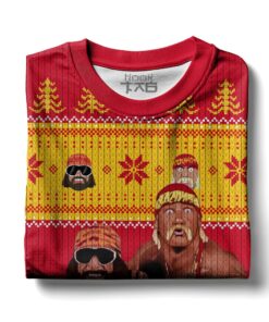 Mega Powers Macho Man and Hulk Hogan Ugly Sweater