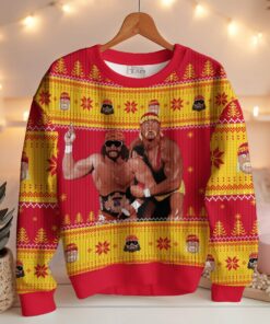 Mega Powers Macho Man and Hulk Hogan Ugly Sweater