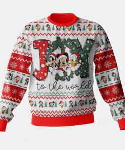 Mickey And Friends Christmas Ugly Sweater