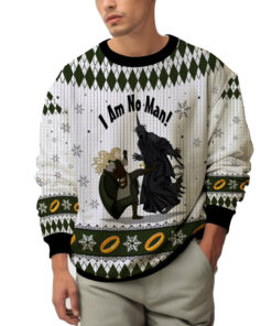 I Am No Man Lord Of The Rings Ugly Sweater 3 I Am No Man Lord Of The Rings Ugly Sweater