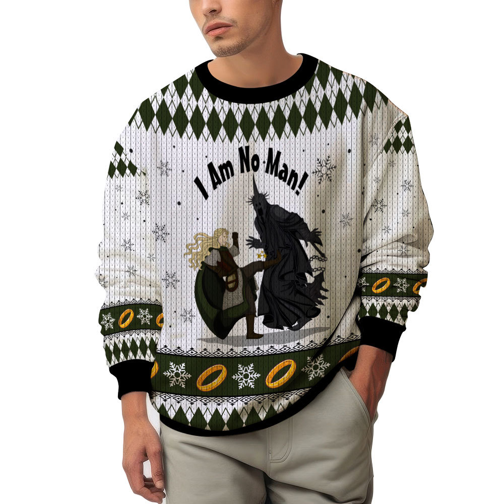 TTH-189242VKH_mk2.jpg I Am No Man Lord Of The Rings Ugly Sweater