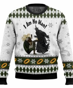 I Am No Man Lord Of The Rings Ugly Sweater