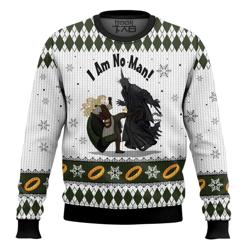 TTH-189242VKH_mk4.jpg I Am No Man Lord Of The Rings Ugly Sweater