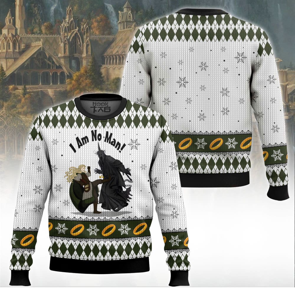 TTH-189242VKH_mk5.jpg I Am No Man Lord Of The Rings Ugly Sweater