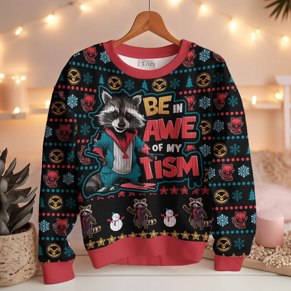 TTH-2092410TTT-mk6_moc_treo.jpg Be In Awe Of My Tism Rocket Raccoon Ugly Sweater