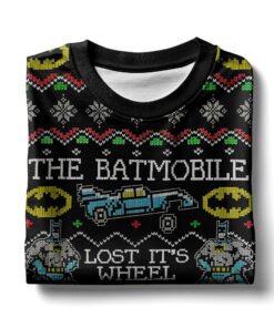 Batmobile Lost Its Wheel Joker Got Away Batman Ugly Sweater 5 Batmobile Lost Its Wheel Joker Got Away Batman Ugly Sweater