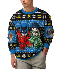 Batman And Robin Ugly Sweater 5 Batman And Robin Ugly Sweater
