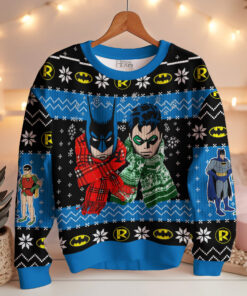 Batman And Robin Ugly Sweater 4 Batman And Robin Ugly Sweater