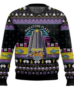 Nakatomi Plaza Christmas Party 1988 Die Hard Ugly Sweater