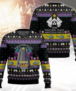 Nakatomi Plaza Christmas Party 1988 Die Hard Ugly Sweater