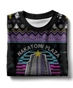 Nakatomi Plaza Christmas Party 1988 Die Hard Ugly Sweater