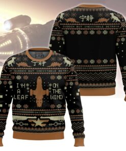 I'm A Leaf On The Wind Serenity Firefly Ugly Sweater