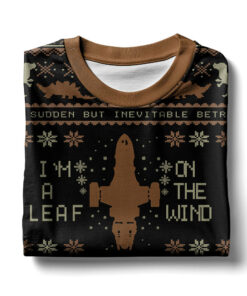 I'm A Leaf On The Wind Serenity Firefly Ugly Sweater