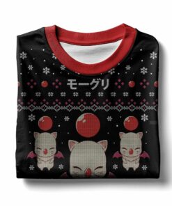 Kupo! Moogle Final Fantasy Ugly Sweater 3 Kupo! Moogle Final Fantasy Ugly Sweater