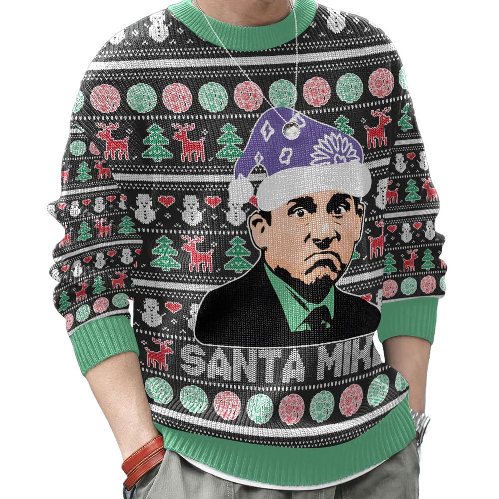 TTH-3092418VKH_mk9.jpg Santa Mike Michael Scott The Office Ugly Sweater
