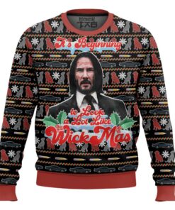 It's Beginning To Look A Lot Like WickMas John Wick Ugly Sweater
