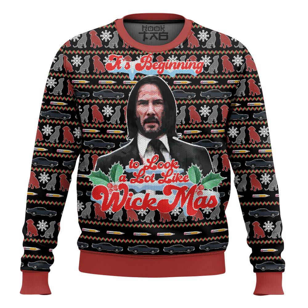 TTH-309249DKD3-mk4.jpg It's Beginning To Look A Lot Like WickMas John Wick Ugly Sweater