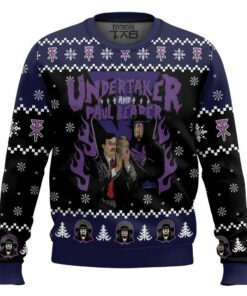 Undertaker & Paul Bearer Ugly Sweater