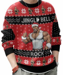 Jingle Bell Rock The Rock Ugly Sweater 4 Jingle Bell Rock The Rock Ugly Sweater