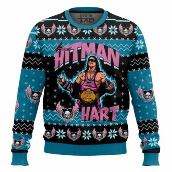 The Hitman Bret Hart Ugly Sweater