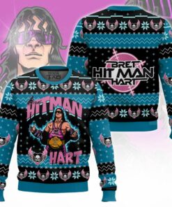 The Hitman Bret Hart Ugly Sweater